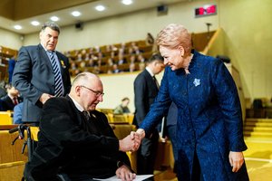 D. Grybauskaitė: labai nemalonu matyti tokį susipriešinimą ir proto trūkumą