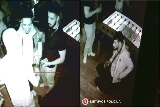 Policija ieško Vilniaus bare šeimininkavusių vagišių 