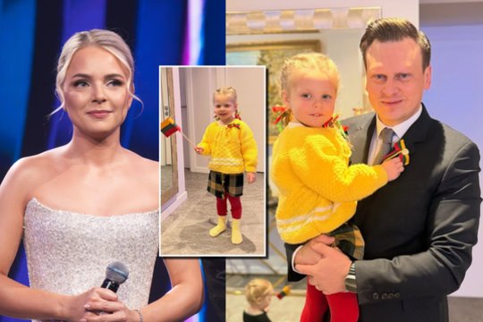 V. Benkunskienė parodė, kaip šeima minėjo Sausio 13-ąją: ne vieną pavergusiame dukros įvaizdyje – svarbi žinutė