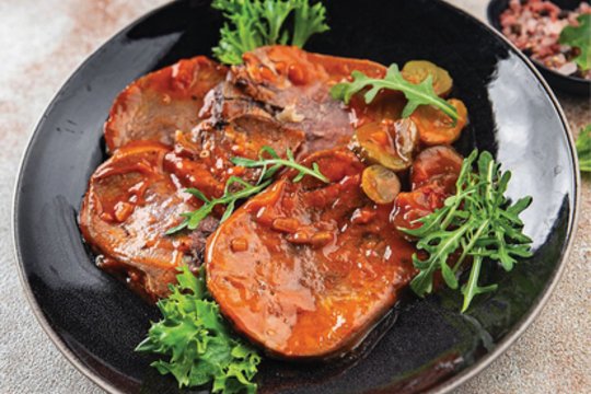 Liežuvis su ypatingu padažu: baltymų, B grupės vitaminų, cinko, geležies šaltinis