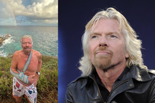 Žmonos netekusiam milijardieriui Richardui Bransonui negandos nesibaigia: patyrė traumą