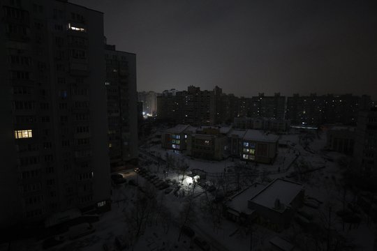 Po dar vieno Rusijos smūgio Kyjivui – dramatiški padariniai: situacija gali prastėti