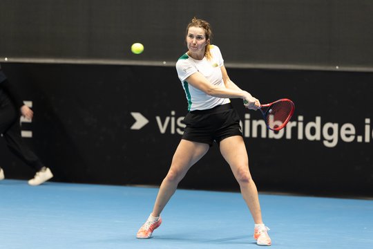 J. Mikulskytė baigė pasirodymą „Australian Open“ atrankoje: pralaimėjo rusei