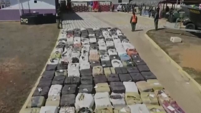Venesuela paviešino sėkmingą laimikį: konfiskavo 6,85 tonos narkotikų