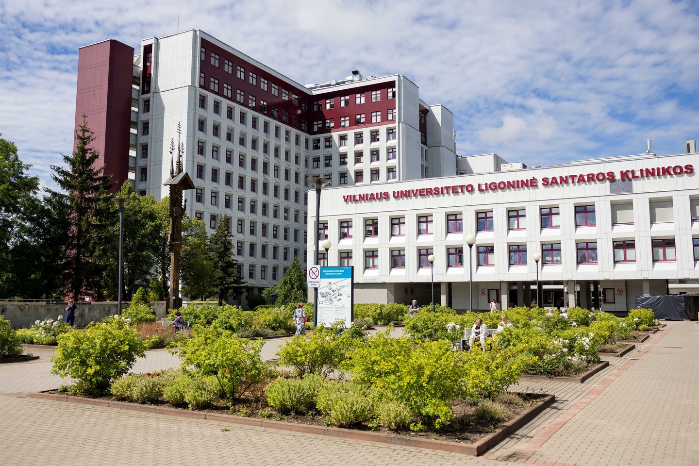Vilniaus universiteto ligoninė Santaros klinikos.<br>ELTA / Ž. Gedvilos nuotr.