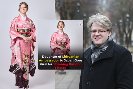 Japonijos žiniasklaidos dėmesio centre – lietuvaitė: milijonus pavergė ambasadoriaus A. Zyko dukra