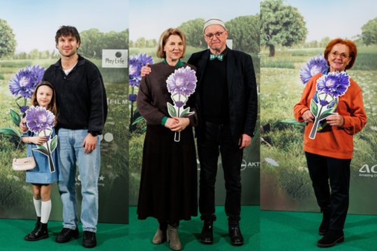 Vytauto V. Landsbergio filmo premjeroje – būrys žinomų veidų: atvyko ir retai matoma N. Oželytė