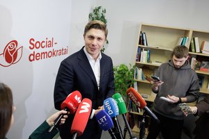 M. Sinkevičius apie koaliciją su „aušriečiais“: seksime pavasarį išrinkto partijos pirmininko vizija