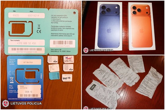 Bendradarbiaudami su Latvijos policija Vilniaus kriminalistai sučiupo du sukčius iš Kinijos