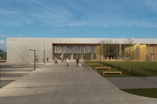Vilniuje numatoma statyti ledo areną – itin ambicingam projektui išduotas statybos leidimas