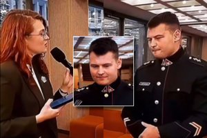 Vaizdo įrašas su karo akademijos auklėtiniu tapo sensacija: jo ištarti žodžiai pribloškė tūkstančius