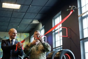 Vilniaus Antakalnyje atidaryta nemokama uždara dronų treniruočių erdvė