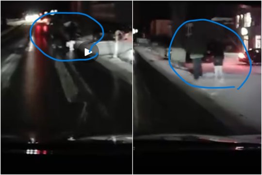 Vilniuje užfiksuotame vaizdo įraše – žingsnis iki skaudaus susidūrimo: savivaldybė atsakė, kodėl dar nesiėmė veiksmų