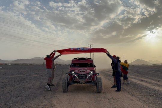 Gedimų nepalaužtas „Izoton sport“ ekipažas: „Ši diena buvo tarsi bulviakasis“