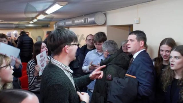 R. Žemaitaičiui ir jo komandai apkartęs susitikimas Alytuje vos nevirto muštynėmis: užfiksavo, kaip išlydėjo