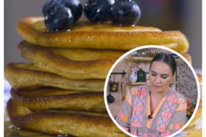 Gardieji savaitgalio blynai: pagal K. Starkienės pusryčių receptą kepsite dažnai