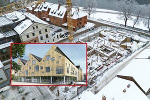 Naujas pastatas Senamiestyje supykdė pusę Kauno: čia mokykla ar kalėjimas?