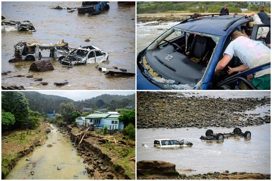 „Viskas vyko žaibiškai“: gamtos šėlsmas siaubia Australiją – vienur skandina potvyniai, kitur liepsnoja gaisrai