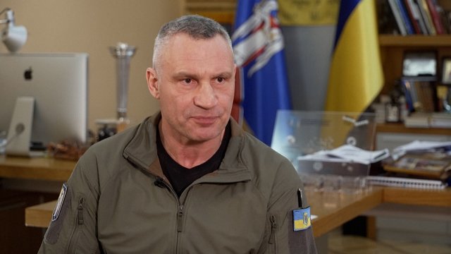 „Tokios sudėtingos situacijos nebuvo nuo karo pradžios“: V. Klyčko papasakojo apie situaciją Kyjive