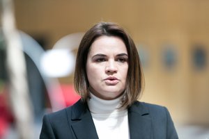 Žiniasklaida: S. Cichanouskaja kelsis iš Lietuvos į Lenkiją