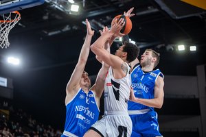 Po pertraukos į priekį nurūkęs „Neptūnas“ nepraleis Karaliaus Mindaugo taurės finalo ketverto