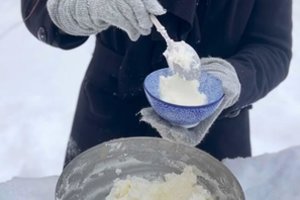 Sniege gaminami ledai sprogdina socialinius tinklus: kaip juos pasigaminti 