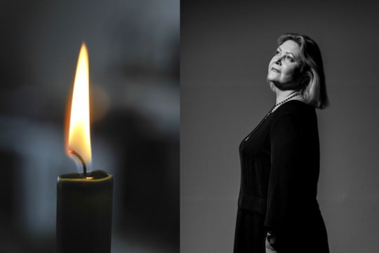 Mirė teatro aktorė Lolita Martinonytė 
