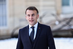 E. Macronas sureagavo į D. Trumpo grasinimus muitais: sieks atsako