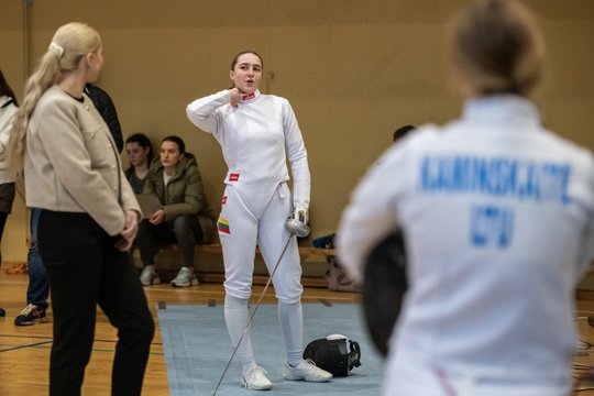 Baltijos fechtavimosi lygoje – lietuviai per plauką nuo medalių
