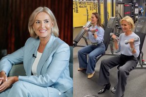 Živilė Pinskuvienė apstulbino internautus: sporto salėje kilnojo svarmenis su aukštakulniais