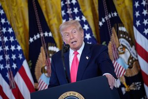 Iš D. Trumpo – pareiškimas apie Rusijos grėsmę Grenlandijai