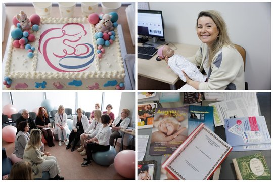 Santaros klinikose atidarytas žindymo konsultacijų kabinetas: pirmas toks Lietuvoje