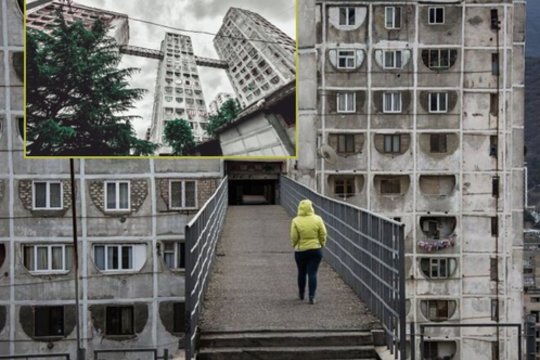 Tokio dalyko pasaulis nebuvo matęs: sovietmečiu statė tiltus virš namų – bet kam?