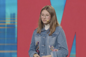 Pristatyti savo verslo idėją 14-metę įkvėpė sunki jos močiutės liga: „Padaryčiau dėl jos bet ką“