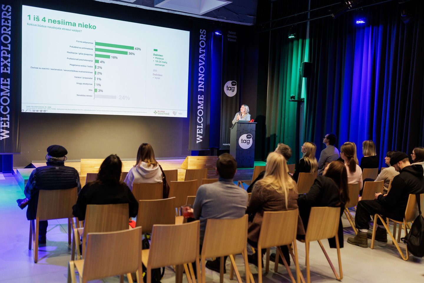 „Eurovaistinės“ atliktas tyrimas kviečia susimąstyti apie lietuvių emocinę sveikatą.<br>V.Skaraičio nuotr.