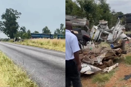Tragedija Pietų Afrikoje: per mikroautobuso avariją žuvo 13 moksleivių