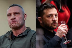 Kyjivo krizės fone – pykčio banga: praneša apie V. Zelenskio ir V. Klyčko konfliktą