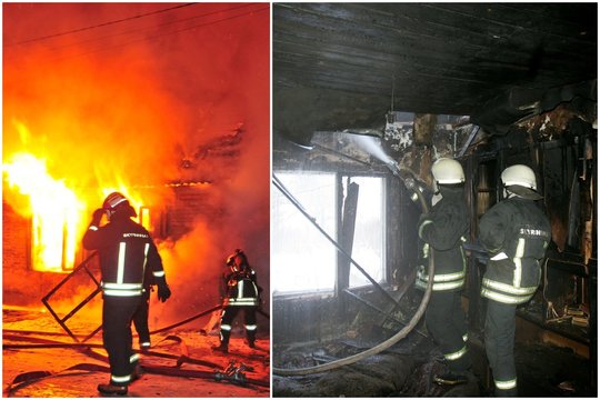 Tokia tragiška para seniai yra buvusi – visoje šalyje gaisruose žuvo 4 žmonės