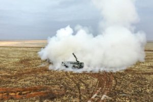 Spėjama, kad Ukrainai smogta nauju ginklu