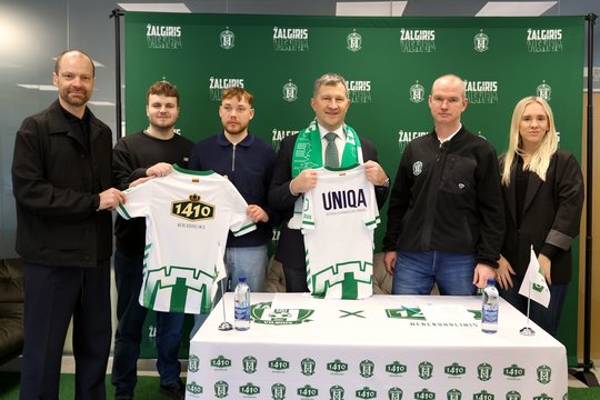 Vilniaus FB „Žalgiris“ vienu iš pagrindinių partneriu tampa „Volfas Engelman“