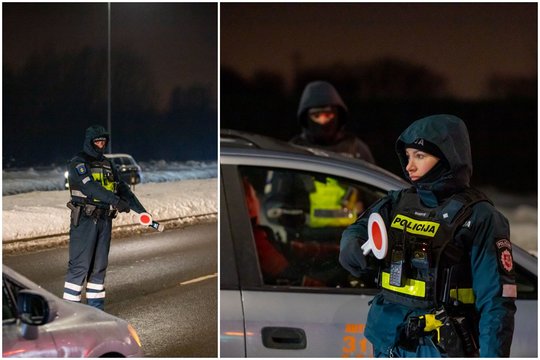 Po netikėto Klaipėdos policijos reido paaiškėjo, kad vežamų vaikų saugumas rūpi ne visiems