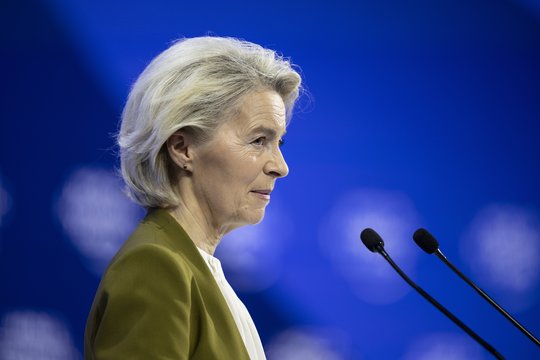 U. von der Leyen žada tvirtą atsaką D. Trumpui dėl Grenlandijos