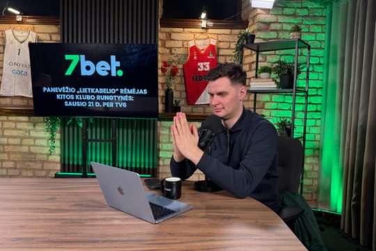 S. Francisco žodžių nesupratęs P. Vaitiekūnas: „Čia yra žinutė „Žalgiriui“