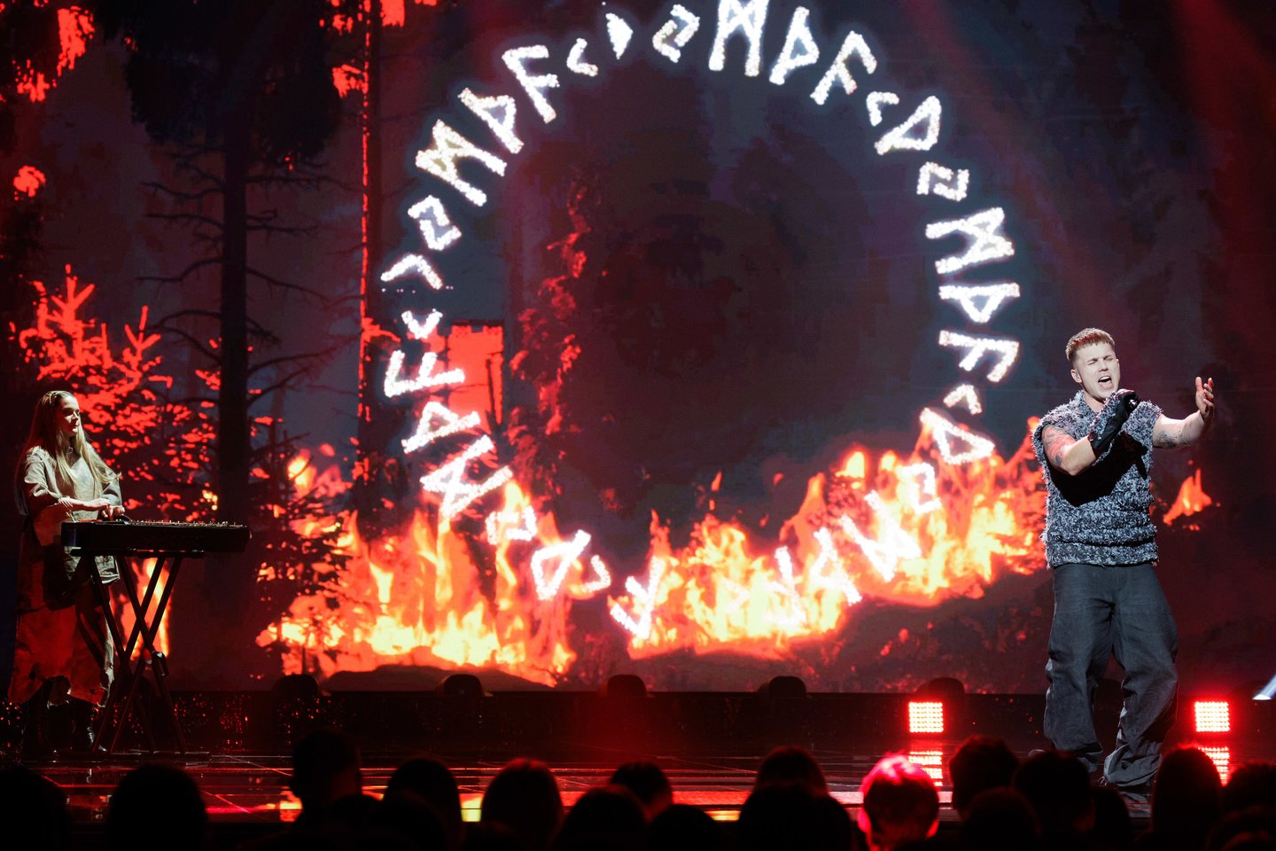 Antroji nacionalinė „Eurovizijos“ atranka.<br> V. Skaraičio nuotr.