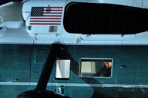 Į Davosą išskridęs D. Trumpo lėktuvas patyrė gedimą ir turėjo grįžti atgal