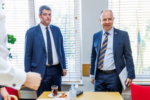 A. Veryga pripažįsta įtampas koalicijoje: vienas iš partnerių leidžia sau įvairius dalykus