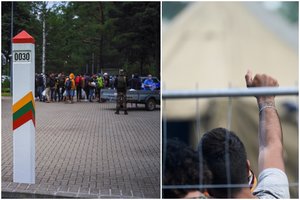Su A. Lukašenkos režimu migrantų antplūdį į Lietuvą organizavęs irakietis stos prieš teismą Vilniuje