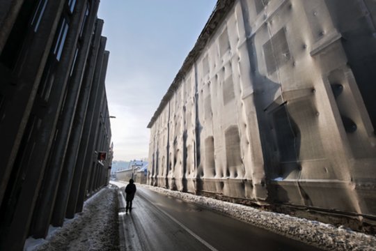 Ilgai strigęs buvusios žydų ligoninės pastato projektas senamiestyje gali pajudėti