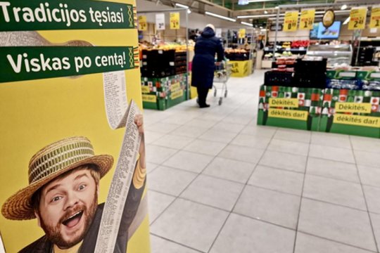 Pirkėjai prie kasos netiki savo akimis: „Iki“ per sausio akciją jau išdalijo 226 tūkst. prekių po 1 centą