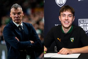 Po žinios apie sūnėno sutartį su Kauno „Žalgiriu“ – Šaro reakcija